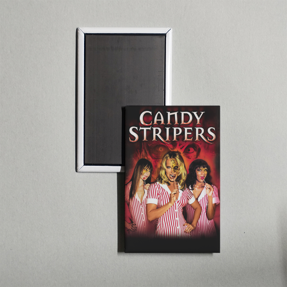 Candy Stripers Mini Movie Fridge Magnet