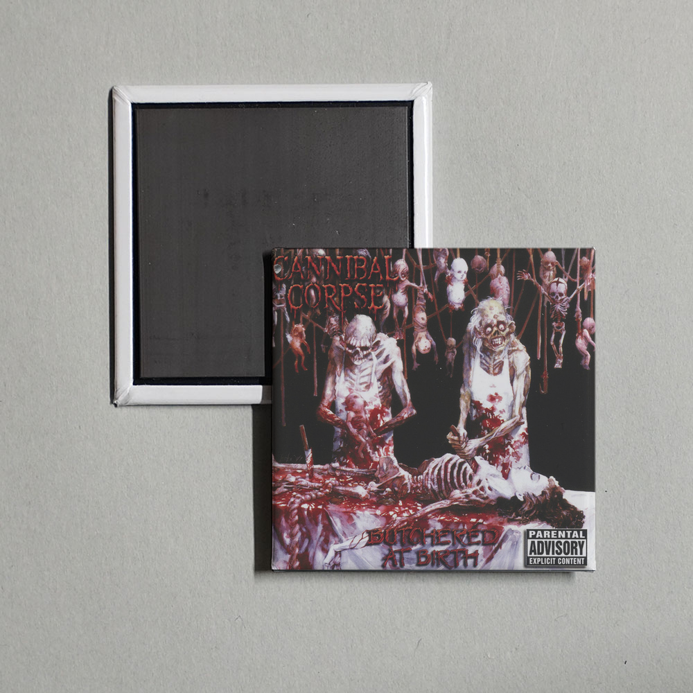 Cannibal Corpse - Butchered At Birth Album Cover Fridge Magnet