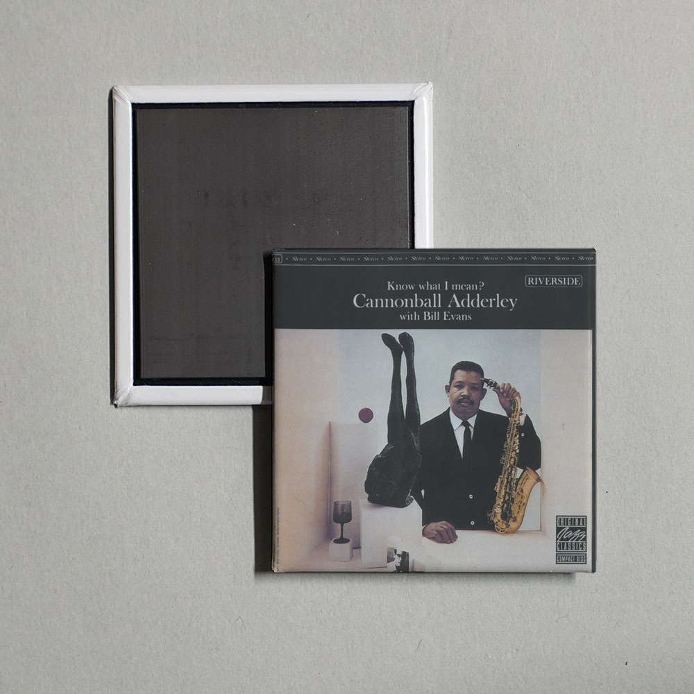 Cannonball Adderley - Know What I Mean Album Cover Fridge Magnet