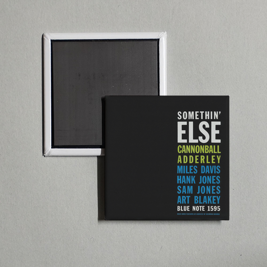 Cannonball Adderley - Somethin' Else (Rudy Van Gelder Edition) Album Cover Fridge Magnet
