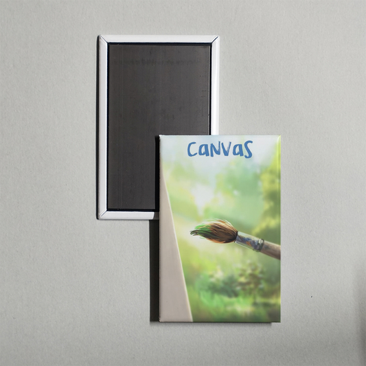 Canvas Mini Movie Fridge Magnet