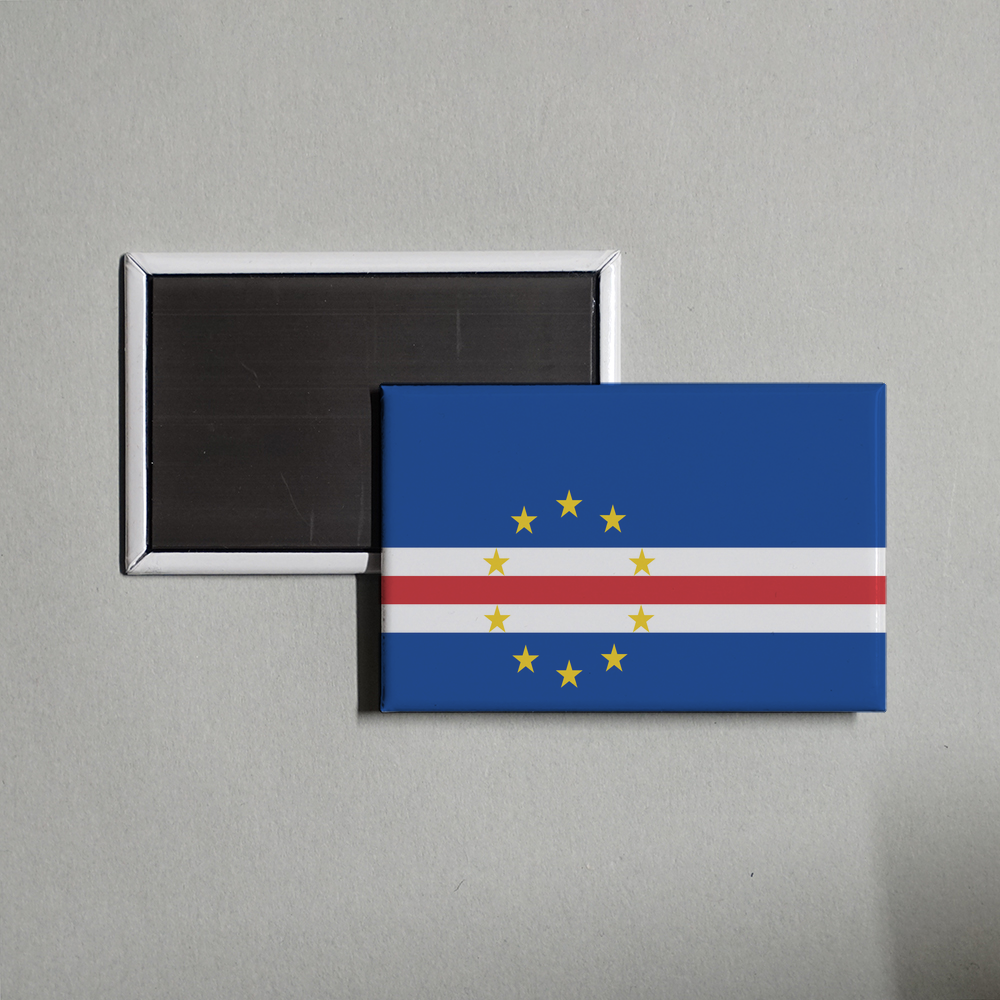 Cape Verde Flag Fridge Magnet