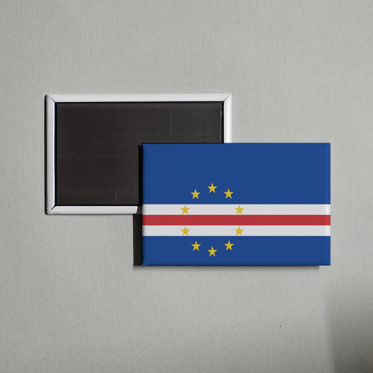 Cape Verde Flag Fridge Magnet