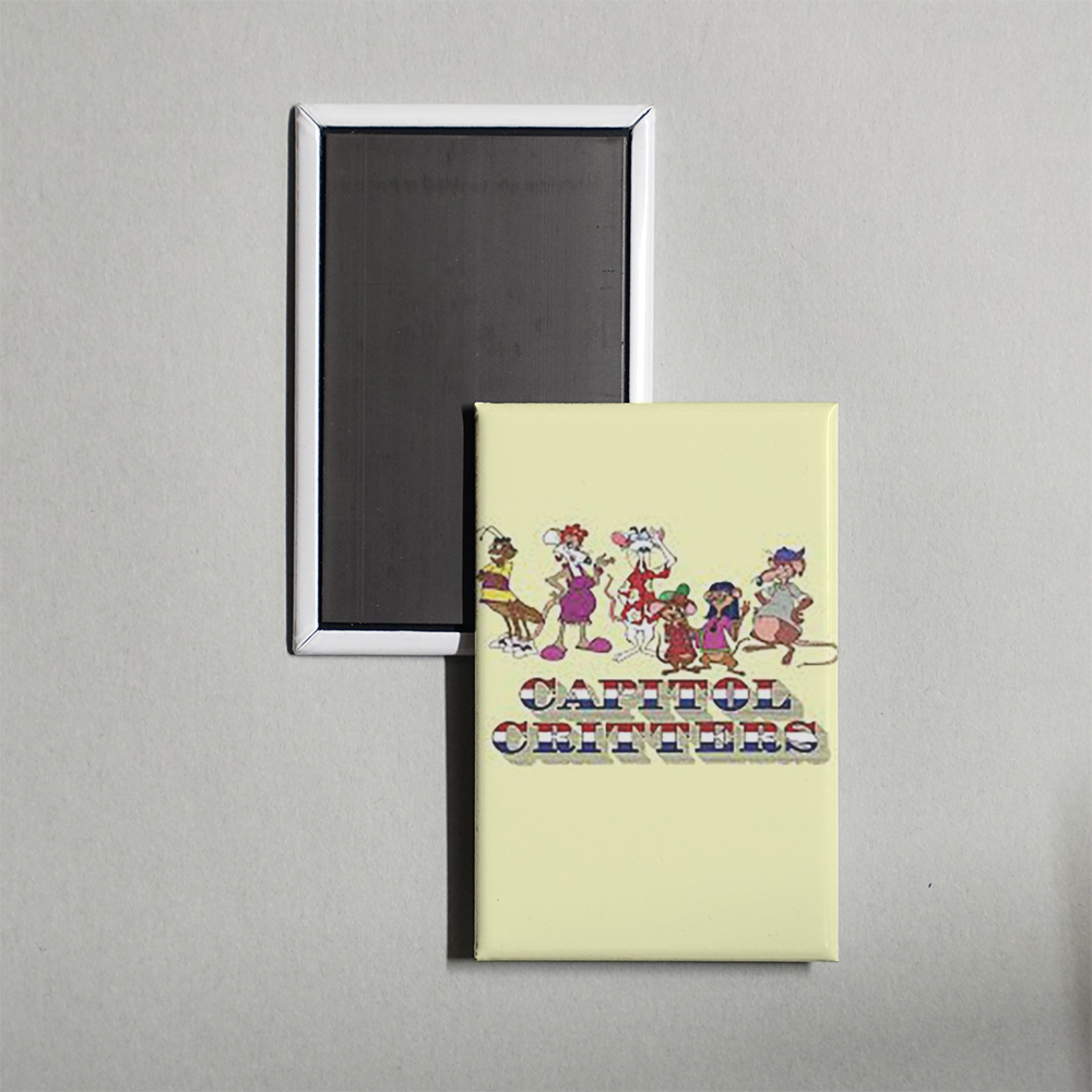 Capitol Critters TV Show Fridge Magnet