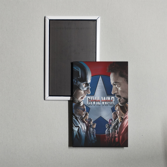 Captain America Civil War Mini Movie Fridge Magnet