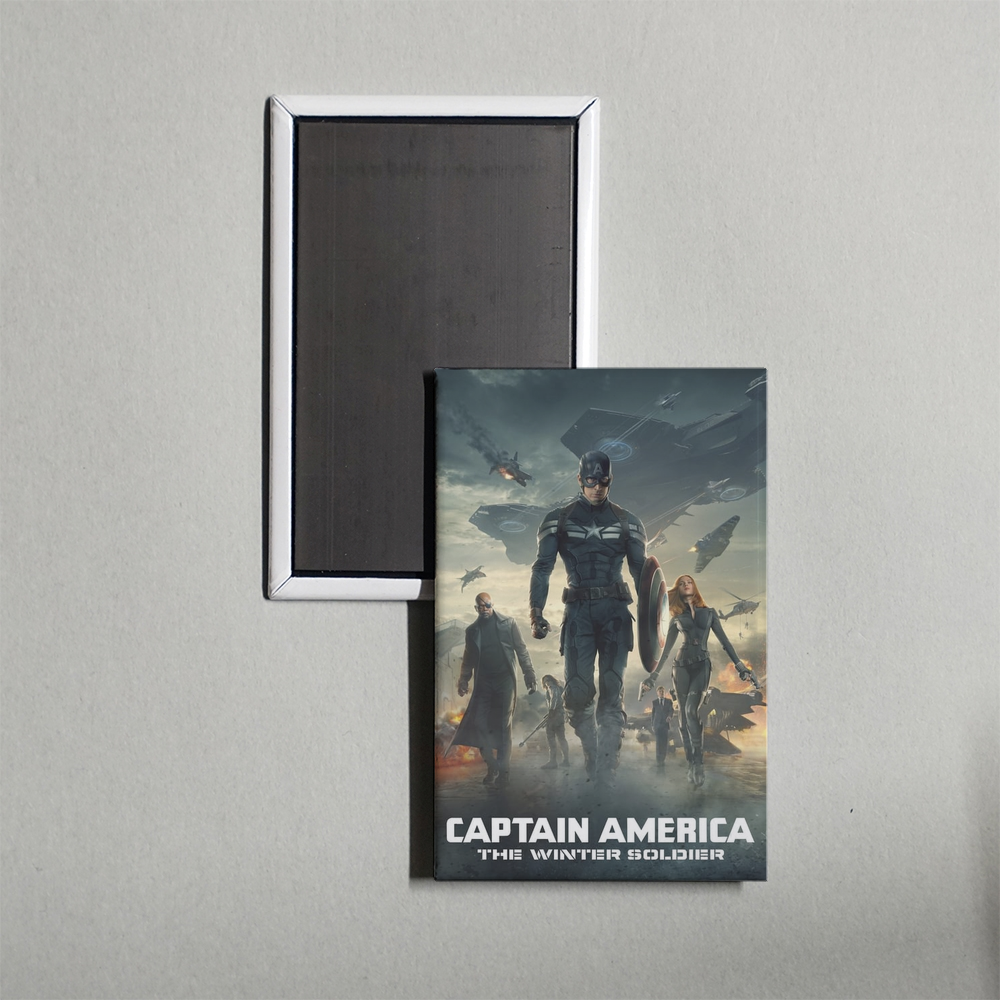Captain America The Winter Soldier Mini Movie Fridge Magnet