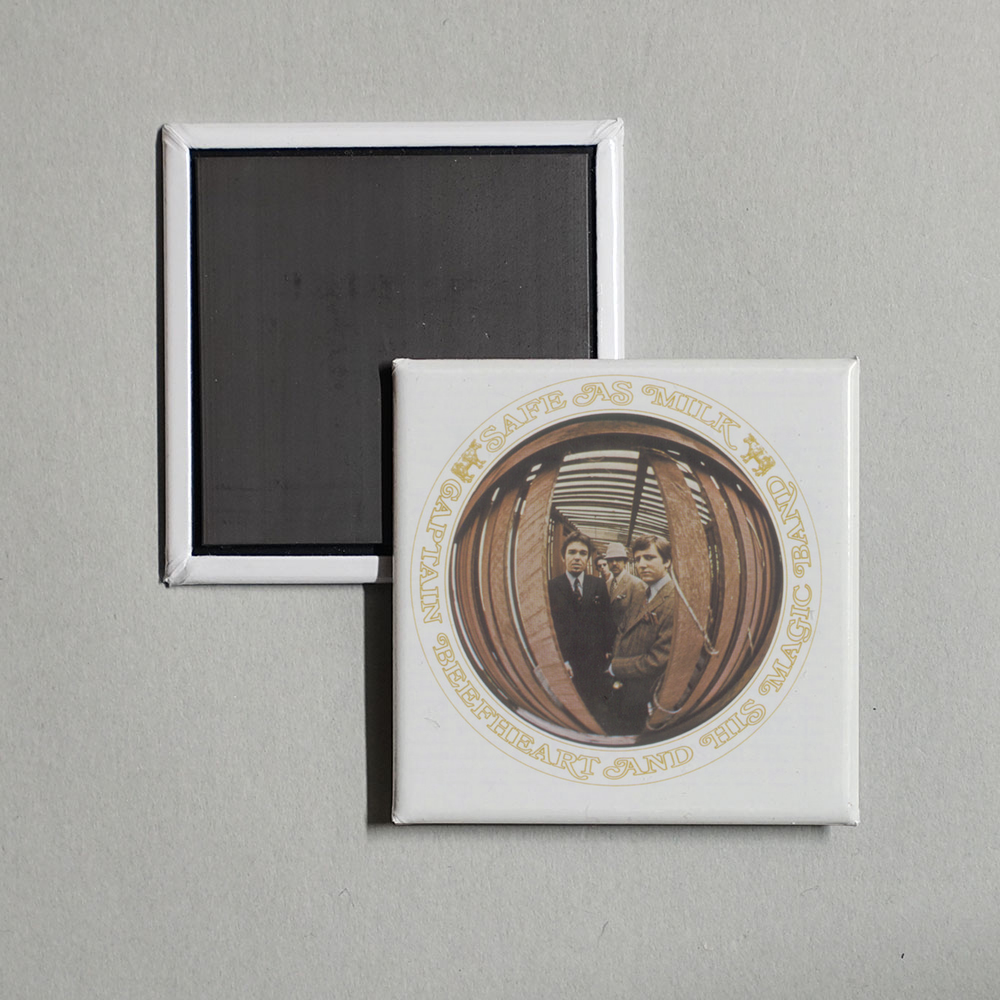 Captain Beefheart & His Magic Band - Safe As Milk Album Cover Fridge Magnet
