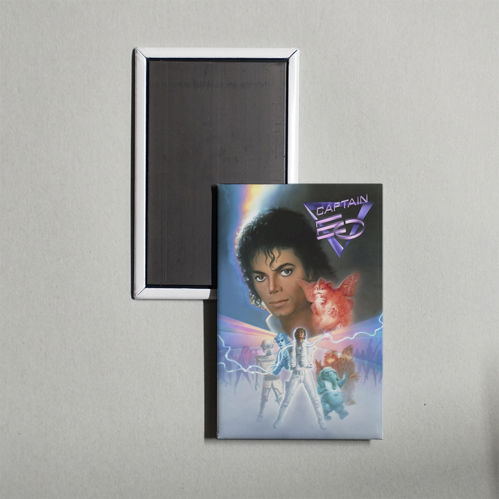 Captain EO Mini Movie Fridge Magnet