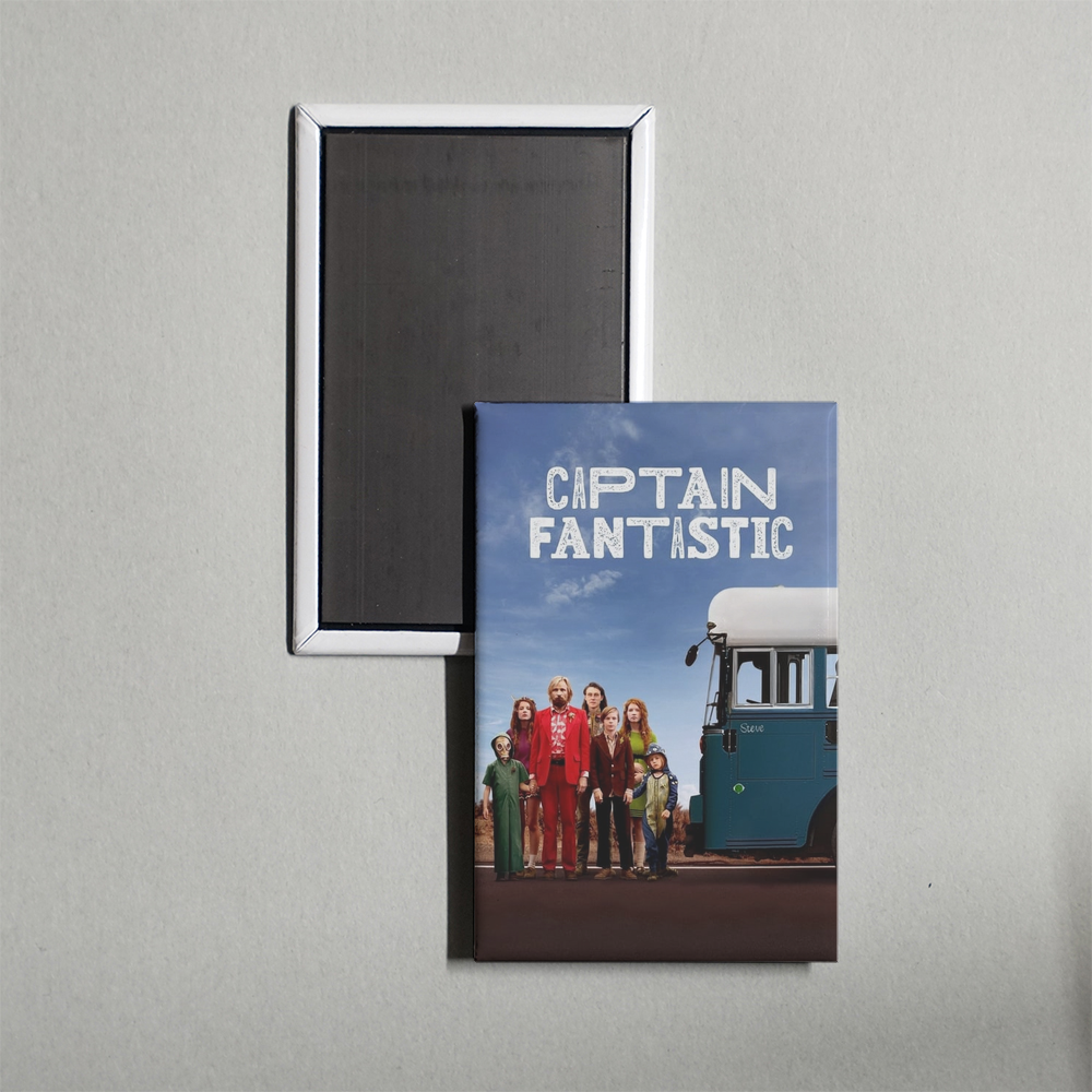Captain Fantastic Mini Movie Fridge Magnet