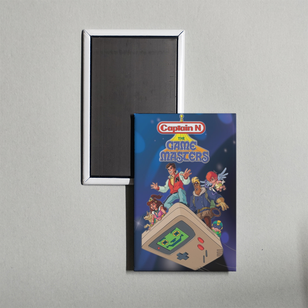 Captain N The Game Master TV Show Fridge Magnet