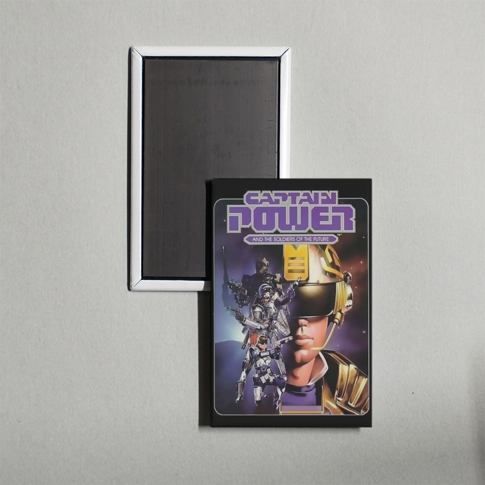 Captain Power and the Soldiers of the Future TV Show Fridge Magnet