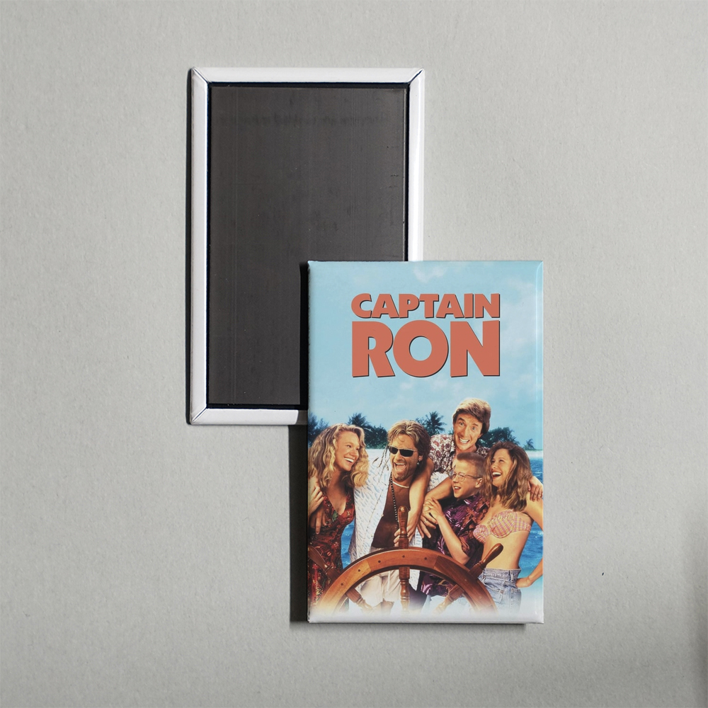 Captain Ron Mini Movie Fridge Magnet
