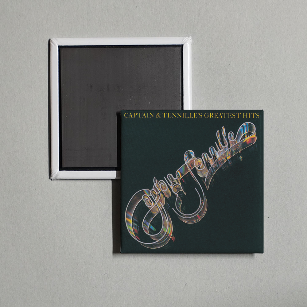 Captain & Tennille - Greatest Hits Album Cover Fridge Magnet