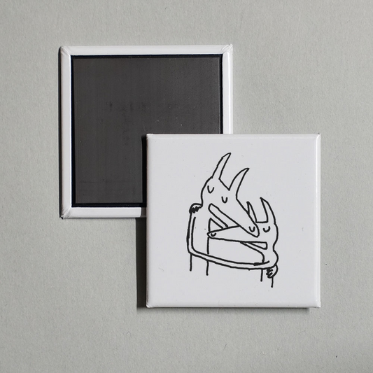 Car Seat Headrest - Twin Fantasy Album Cover Fridge Magnet
