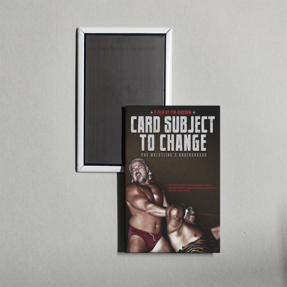 Card Subject To Change Mini Movie Fridge Magnet