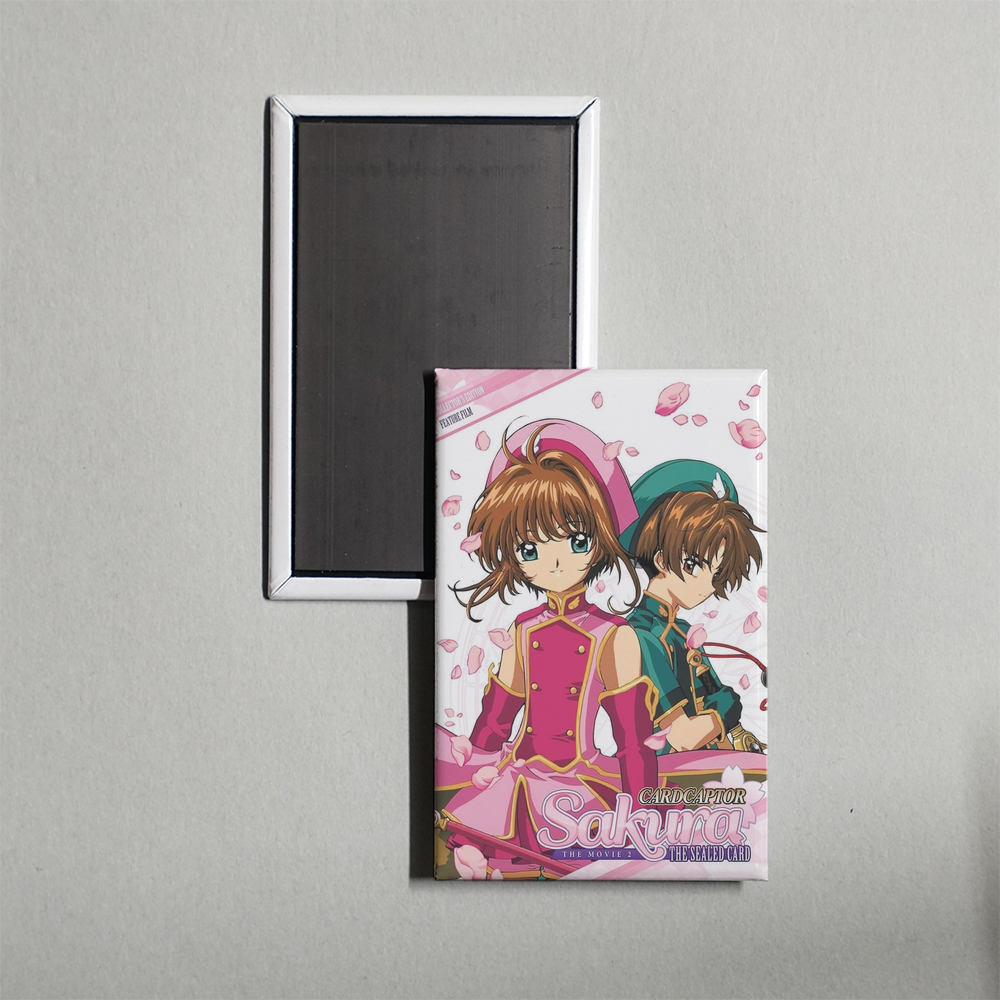 Cardcaptor Sakura The Sealed Card Mini Movie Fridge Magnet