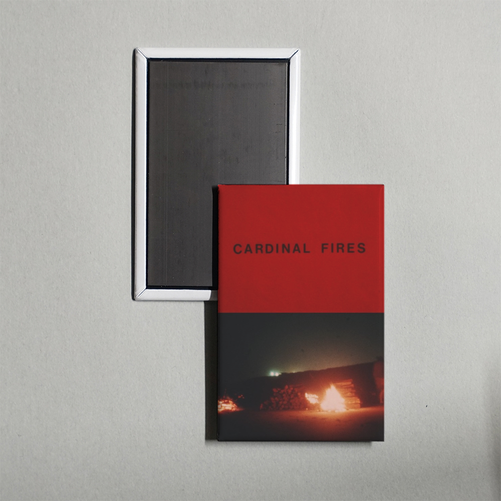 Cardinal Fires Mini Movie Fridge Magnet