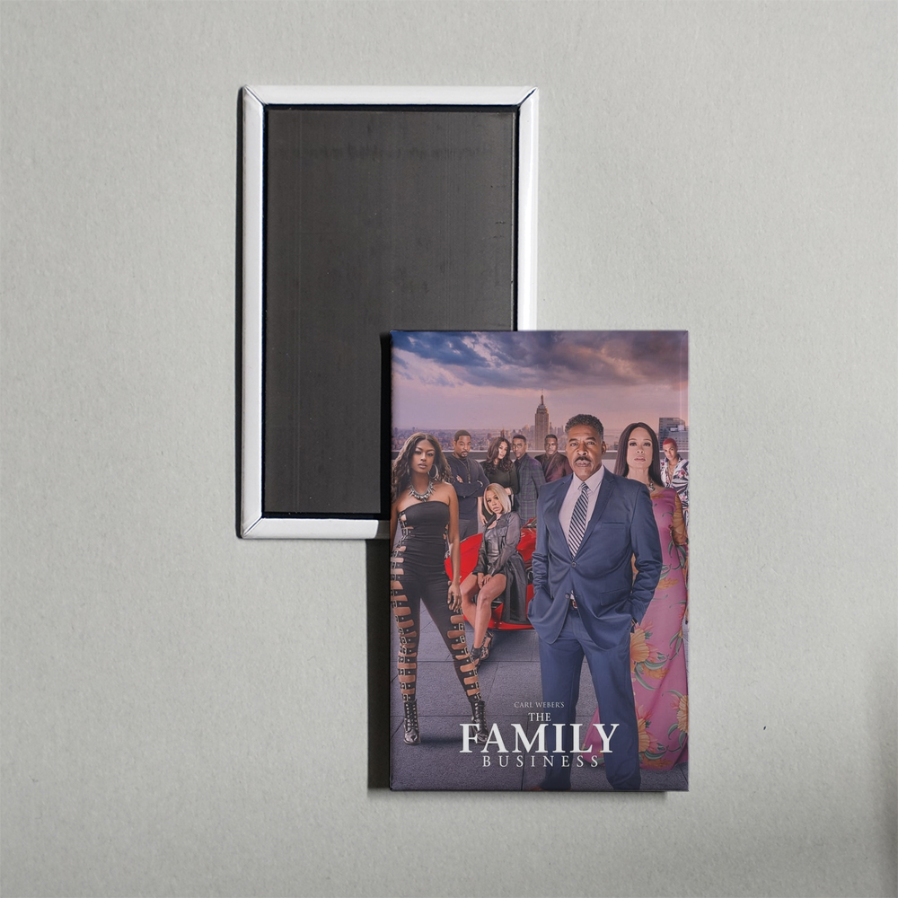 Carl Weber's The Family Business TV Show Fridge Magnet