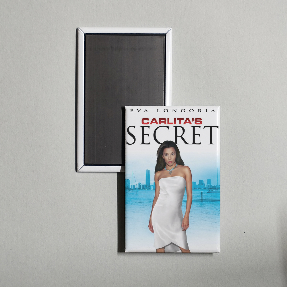 Carlita's Secret Mini Movie Fridge Magnet