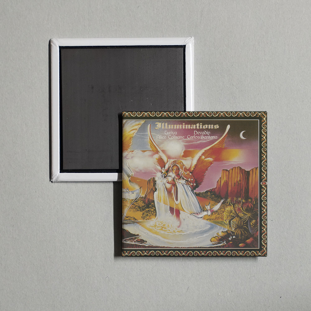 Carlos Santana - Illuminations Album Cover Fridge Magnet