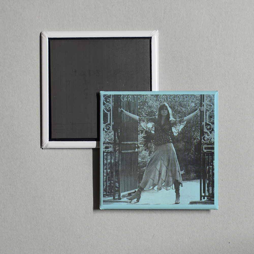 Carly Simon - Anticipation Album Cover Fridge Magnet