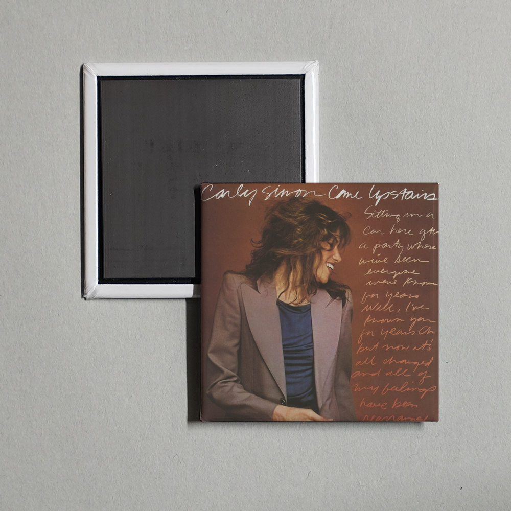 Carly Simon - Come Upstairs Album Cover Fridge Magnet