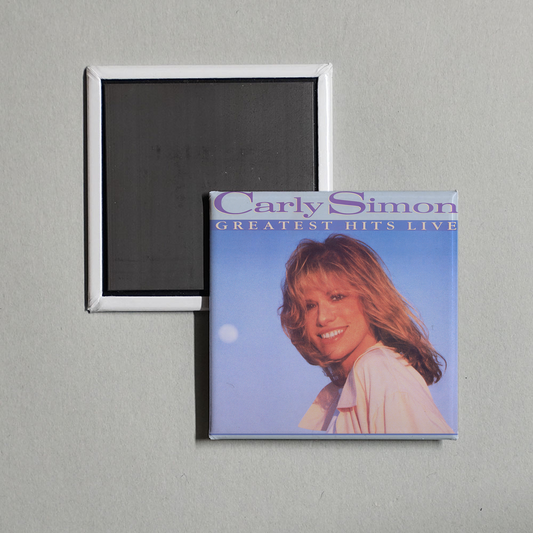 Carly Simon - Greatest Hits Live Album Cover Fridge Magnet