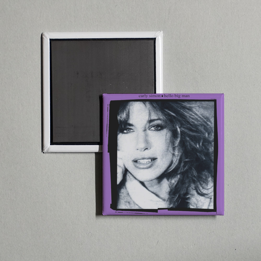Carly Simon - Hello Big Man Album Cover Fridge Magnet