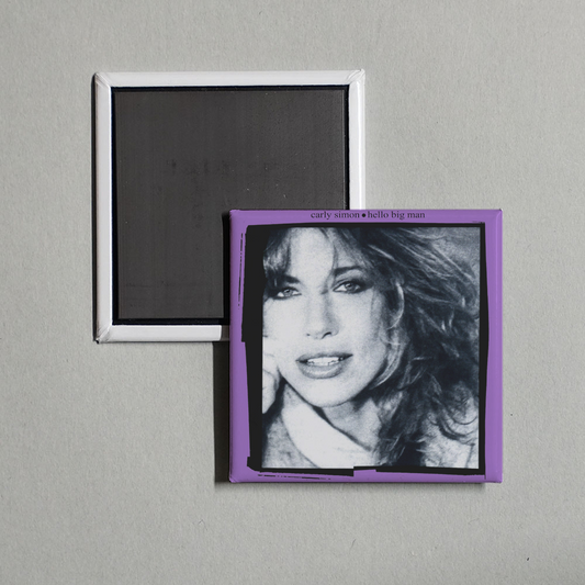 Carly Simon - Hello Big Man Album Cover Fridge Magnet