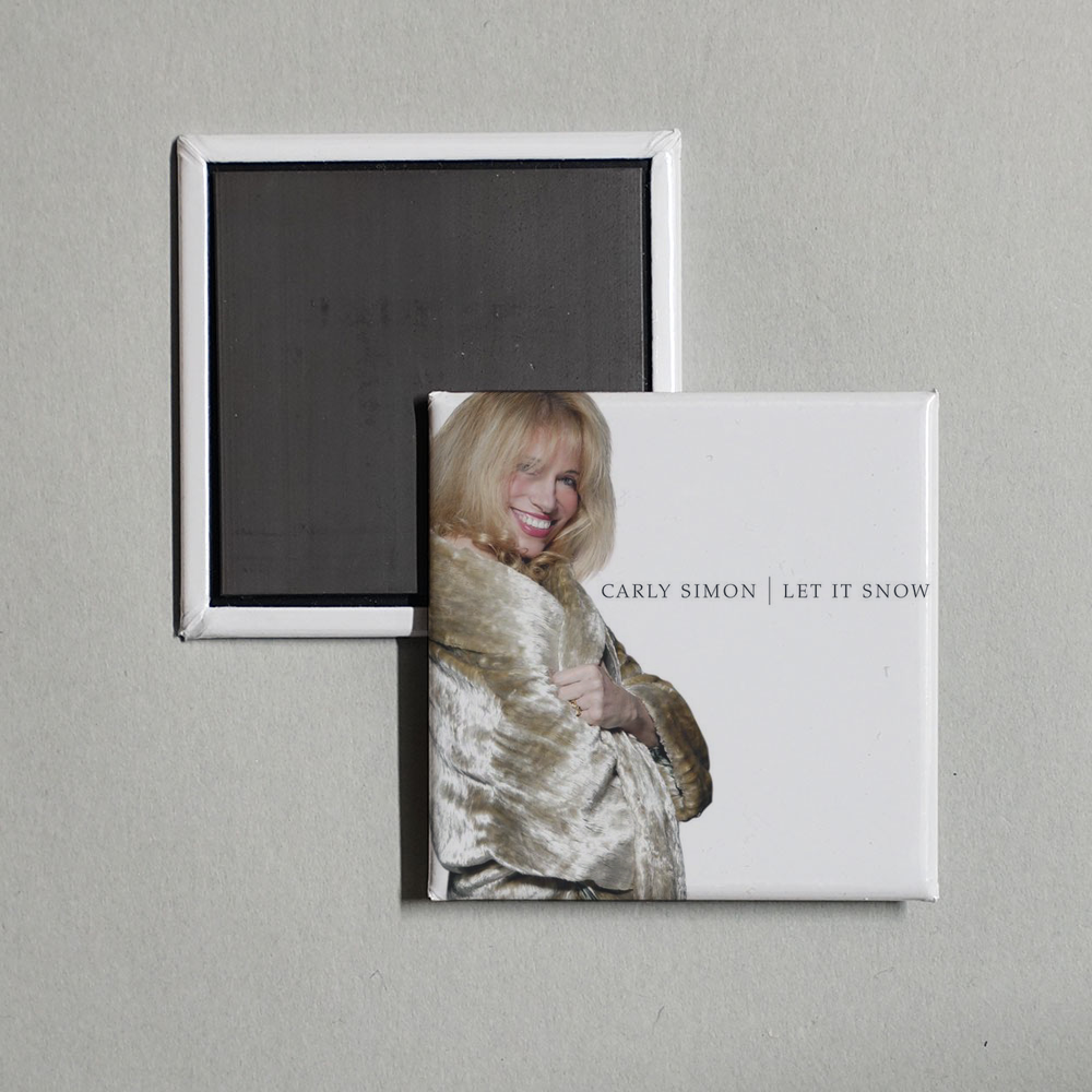 Carly Simon - Let It Snow Album Cover Fridge Magnet