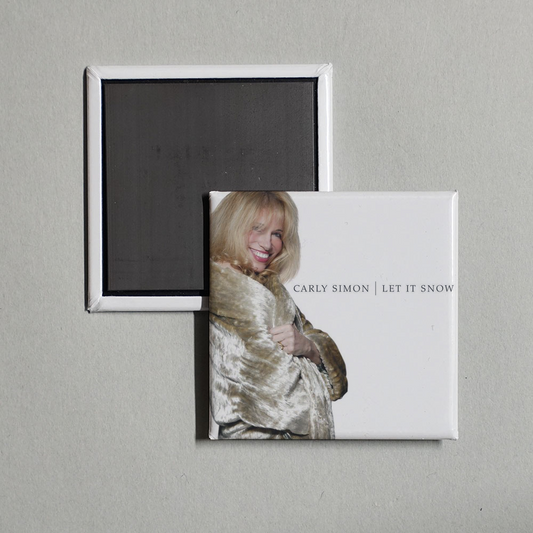 Carly Simon - Let It Snow Album Cover Fridge Magnet