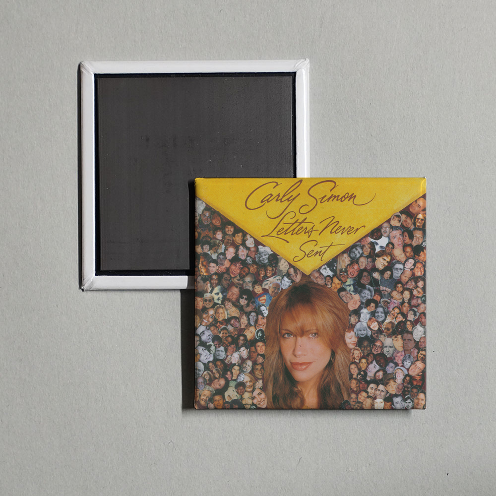 Carly Simon - Letters Never Sent Album Cover Fridge Magnet