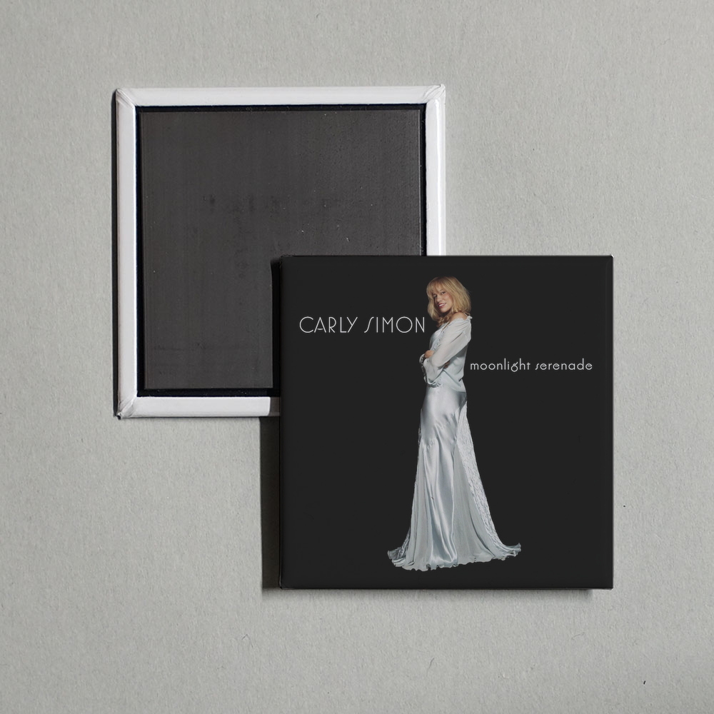 Carly Simon - Moonlight Serenade Album Cover Fridge Magnet
