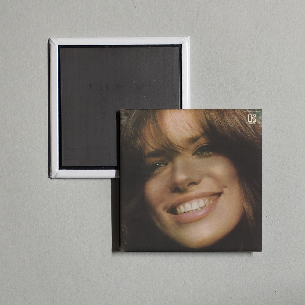 Carly Simon - No Secrets [back] Album Cover Fridge Magnet