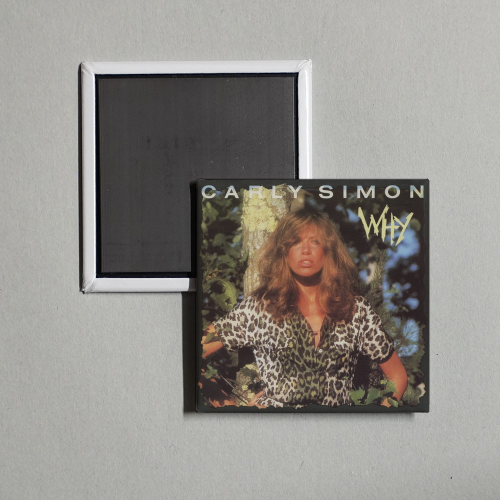 Carly Simon - Why Album Cover Fridge Magnet