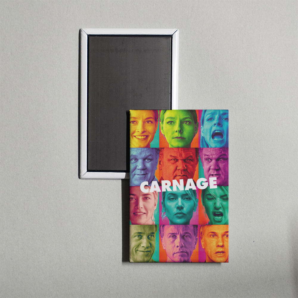 Carnage Mini Movie Fridge Magnet