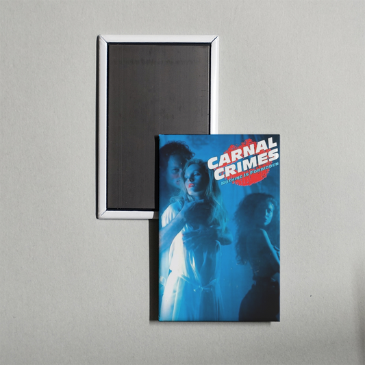 Carnal Crimes Mini Movie Fridge Magnet