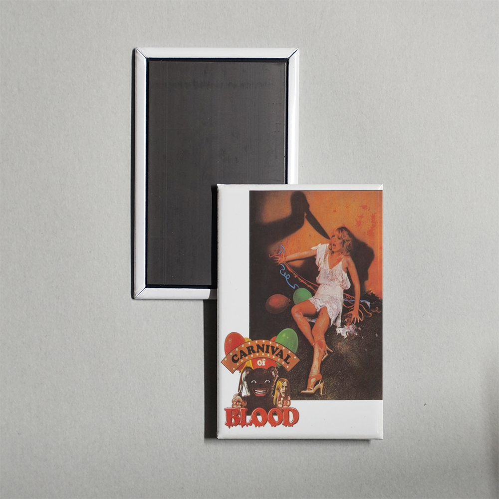 Carnival of Blood Mini Movie Fridge Magnet