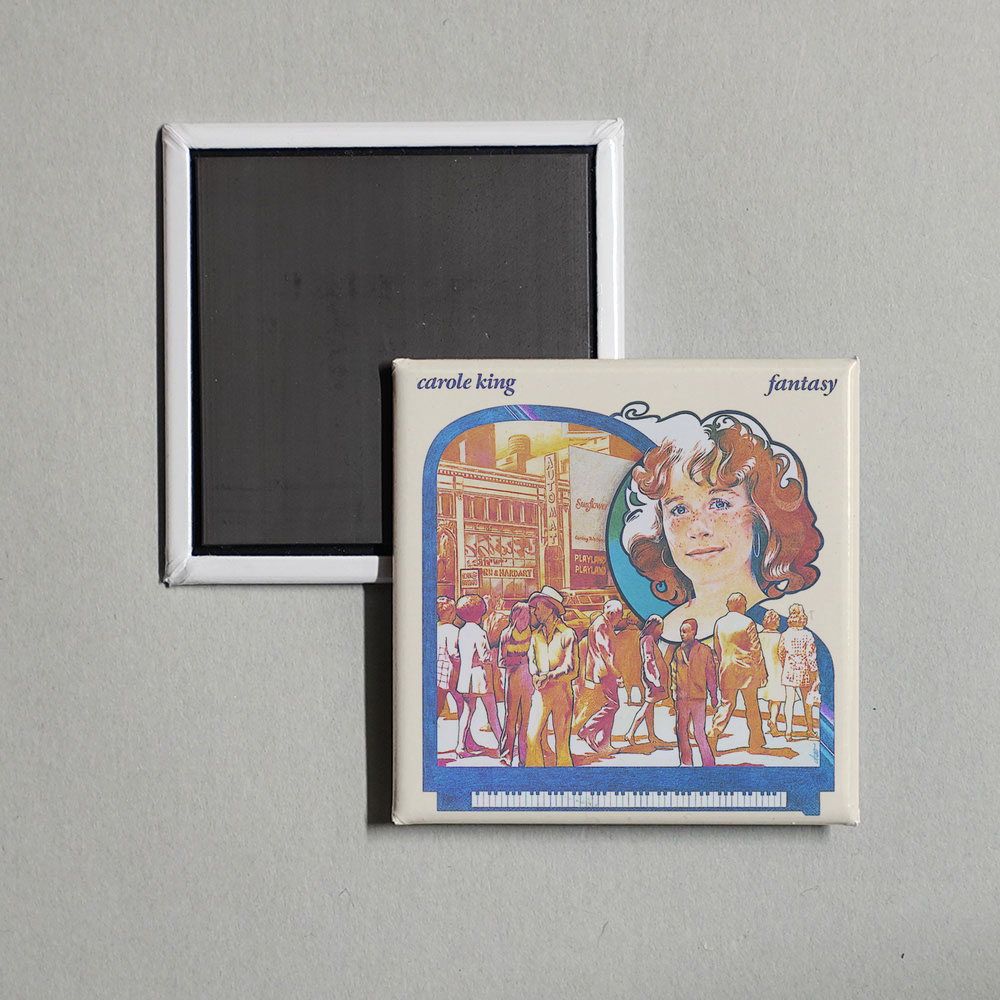 Carole King - Fantasy Album Cover Fridge Magnet