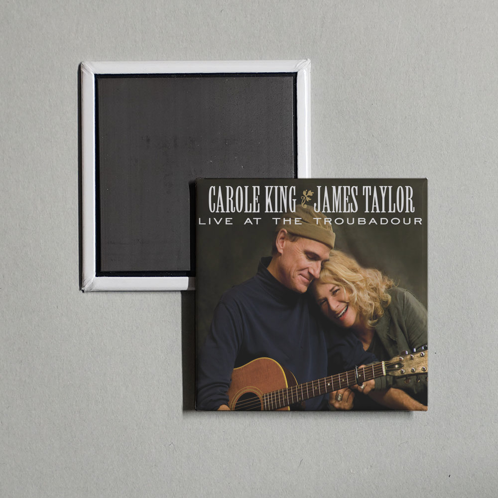Carole King - Live At The Troubadour Album Cover Fridge Magnet