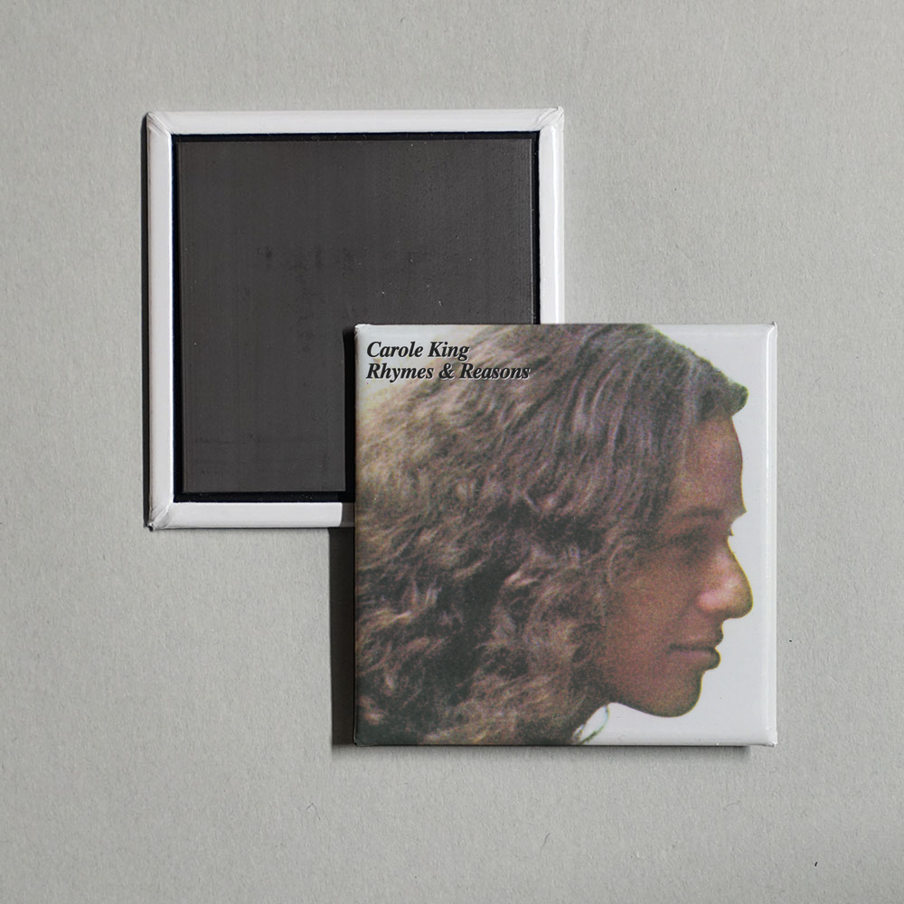 Carole King - Rhymes & Reasons Album Cover Fridge Magnet