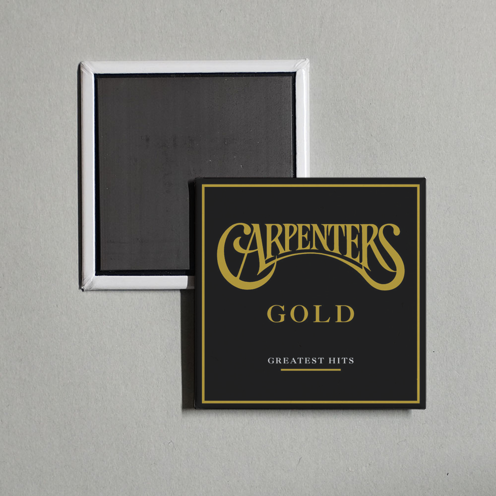 Carpenters - Gold - Greatest Hits Album Cover Fridge Magnet