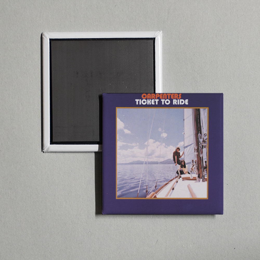 Carpenters - Ticket To Ride Album Cover Fridge Magnet