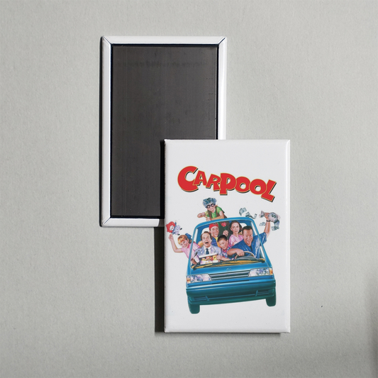 Carpool Mini Movie Fridge Magnet