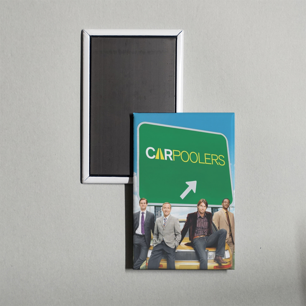 Carpoolers TV Show Fridge Magnet