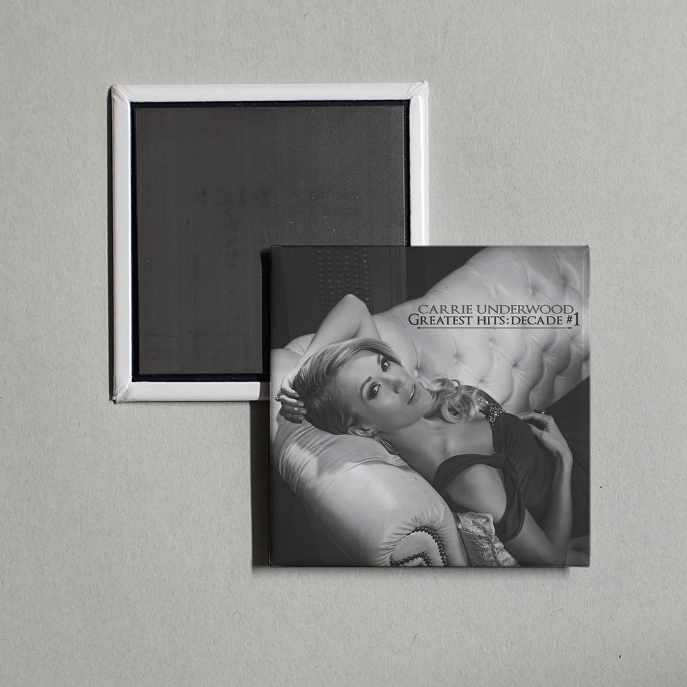 Carrie Underwood - Greatest Hits Decade #1 Album Cover Fridge Magnet