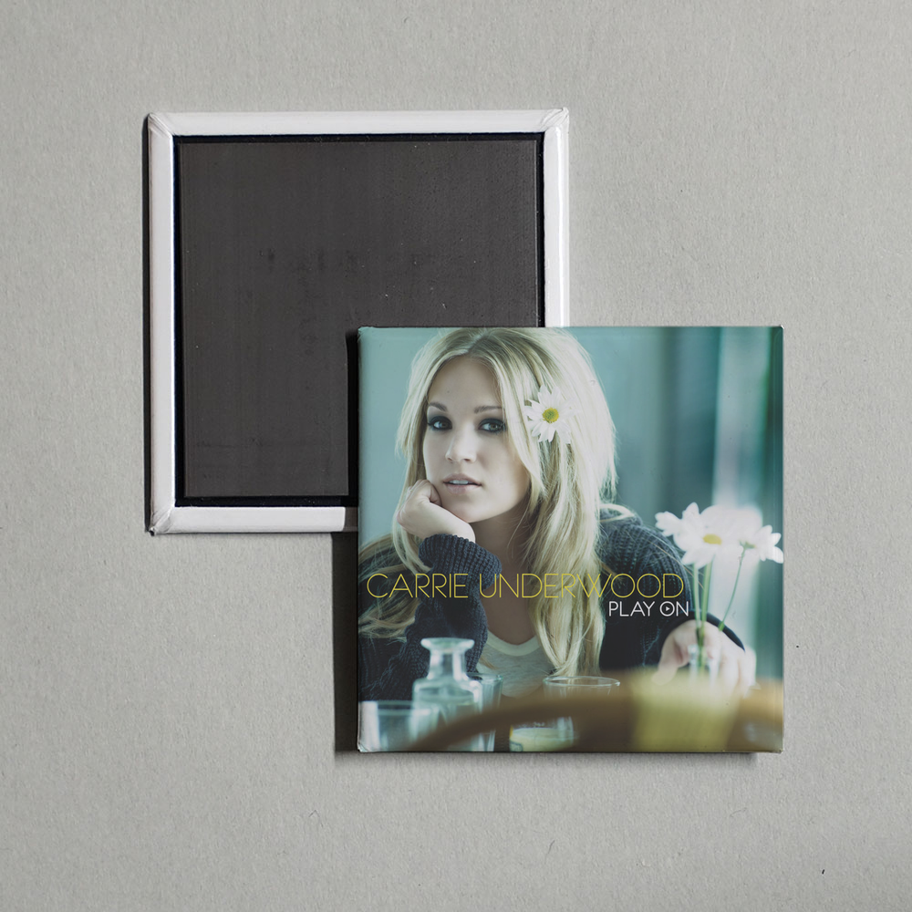 Carrie Underwood - Play On Album Cover Fridge Magnet