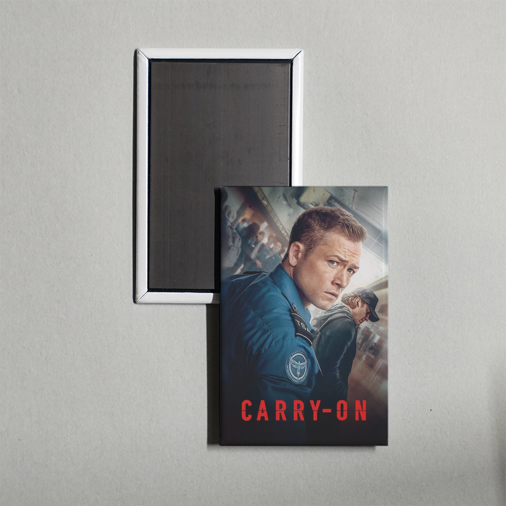 Carry-On Mini Movie Fridge Magnet