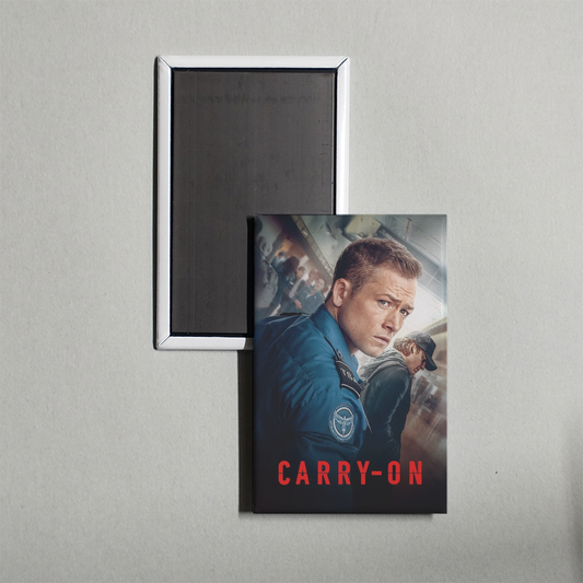 Carry-On Mini Movie Fridge Magnet