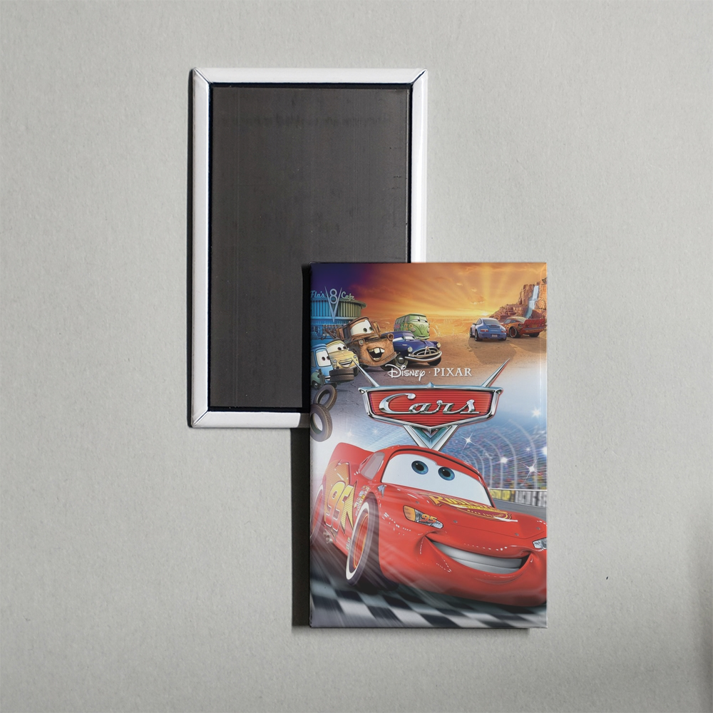 Cars Mini Movie Fridge Magnet